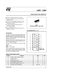 Datasheet L604 manufacturer STMicroelectronics